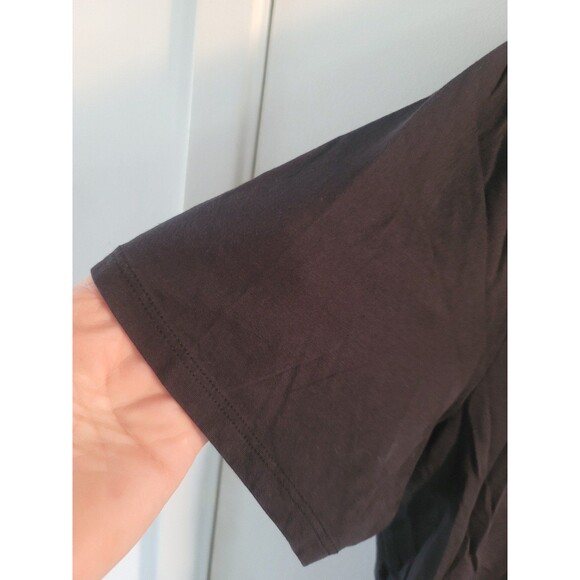 TESLA Mens Size Large Black Logo Graphic Short Sleeve T-Shirt 100% Cotton - Picture 3 of 8